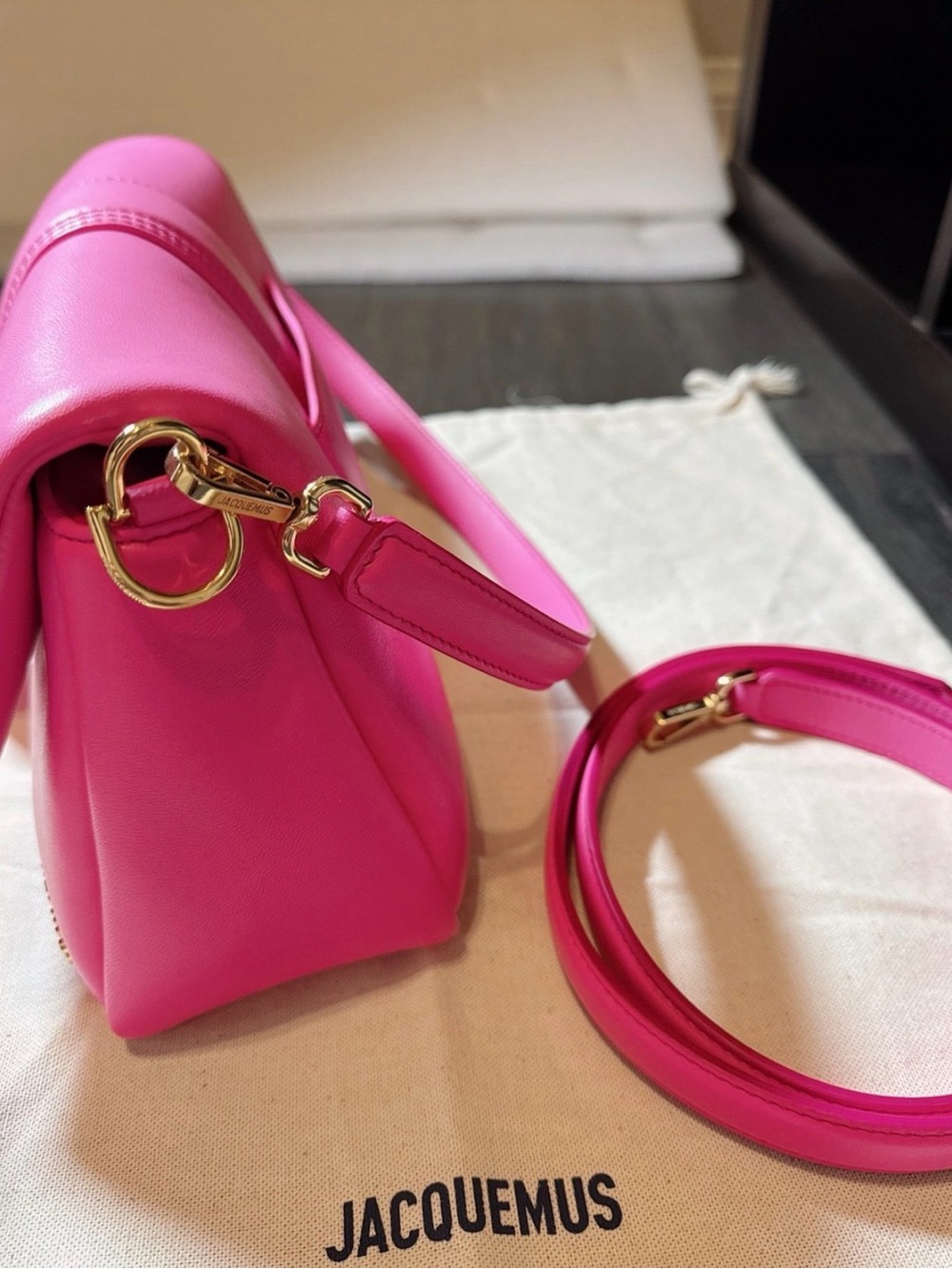 JACQUEMUS LE BAMBIMOU PADDED SHOULDER BAG - Picture 7 of 9